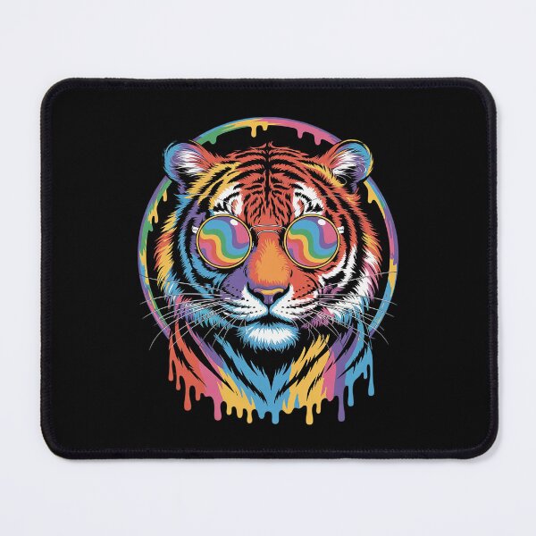 Item preview, Cool Tie Dye Sunglasses Tiger Art designed and sold by MathisBellanger.