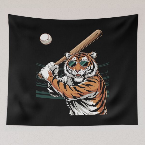 Item preview, Cool Tiger Baseball Sports Animal 1  designed and sold by PowAcademy.