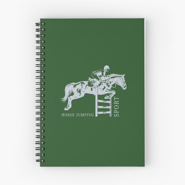 Item preview, Elegant Horse Jumping Equestrian Sport Monochromatic designed and sold by KiwiRider.