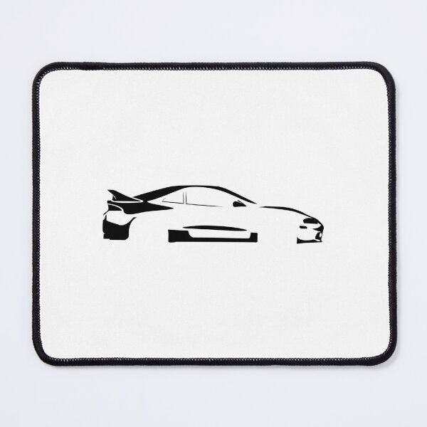 Item preview, Eclipse GSX AWD (1999) Minimalist Car Silhouette (Black) designed and sold by FearnCreative.