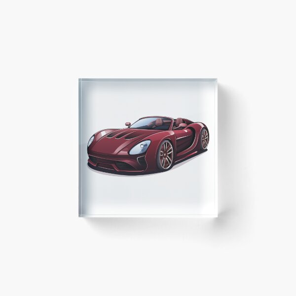Item preview, Vintage Red Convertible designed and sold by New-School-Wave.