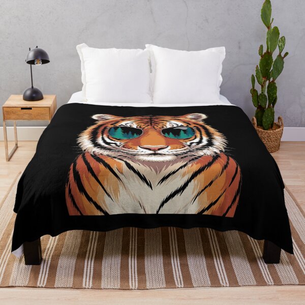 Item preview, Cool Tiger with Sunglasses designed and sold by MathisBellanger.