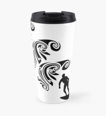 Tribal Surf Travel Mug