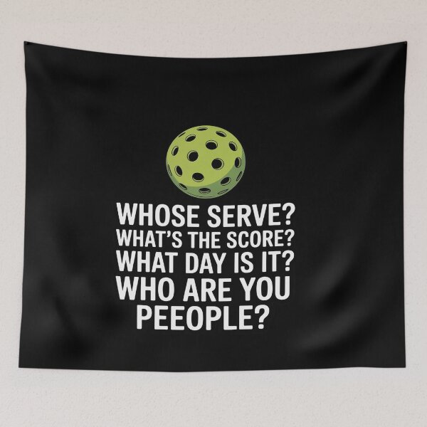 Artikelvorschau, Pickleball Whose Serve League Pickleball Team entworfen und verkauft von genkihikki.