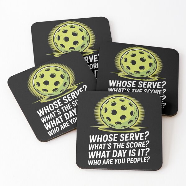 Item preview, Pickleball Whose Serve Whats Score Pickle Ball Women Men Kid designed and sold by genkihikki.