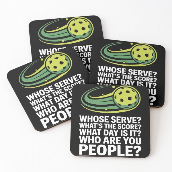 Item preview, Pickleball Whose Serve What's The Score Pickleballs designed and sold by genkihikki.