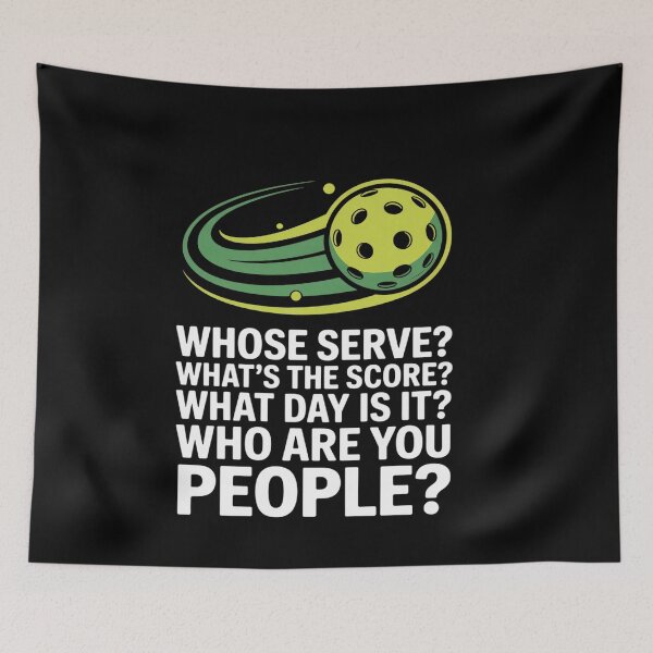 Item preview, Pickleball Whose Serve What's The Score Pickleballs designed and sold by genkihikki.