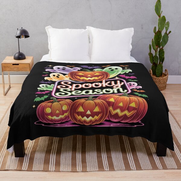 Item preview, Spooky Season Cute Ghost Neon Halloween Neon Lights designed and sold by AvagondaMind.