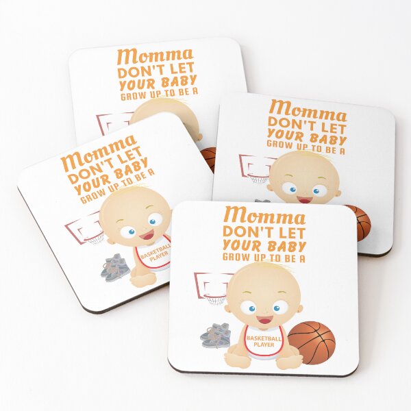 Item preview, Mommas, Don’t Let Your Babies Grow Up To Be a Basketball Player - Regret Meets Rebounds designed and sold by SnarkSharks.