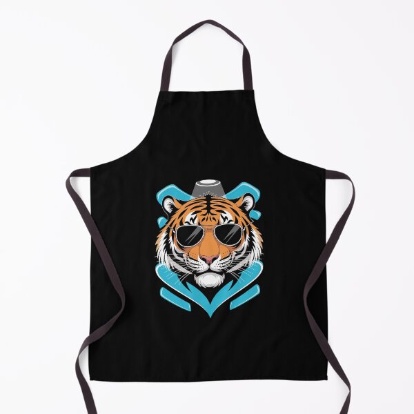 Item preview, Cool Tiger Striped Animal Theme Party For Boys Girls  designed and sold by PowAcademy.