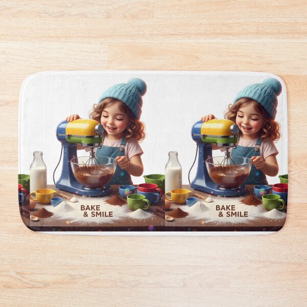 Item preview, Vibrant Little Chef Baking: Bake & Smile Cozy Kitchen Mixer Adventure Art designed and sold by VibranPalette.