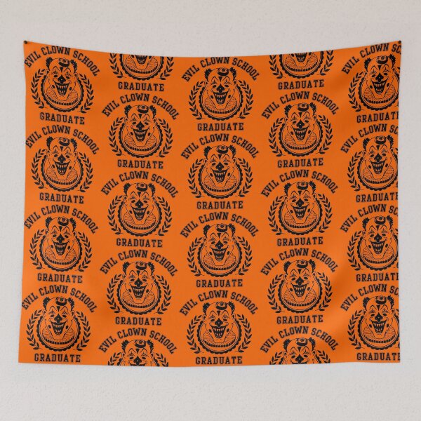 Item preview, Evil Clown School Graduate designed and sold by ourkid.