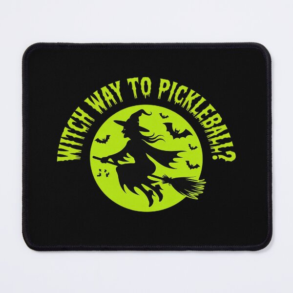 Item preview, Pickleball Witch on Broom Pickleball Players Halloween designed and sold by ProudForFunny.