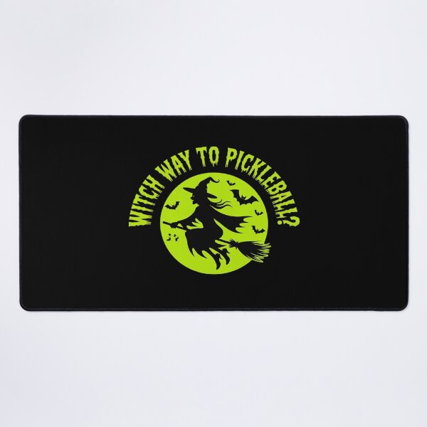 Item preview, Pickleball Witch on Broom Pickleball Players Halloween designed and sold by ProudForFunny.