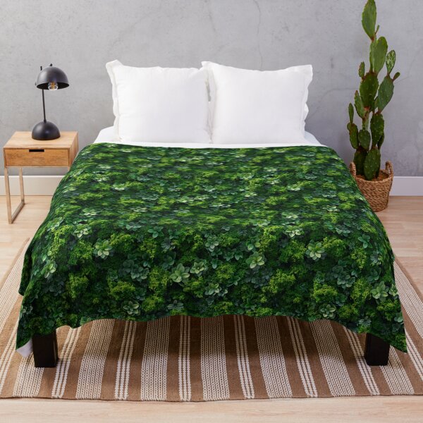 Item preview, Vibrant Green Moss and Succulent Pattern designed and sold by NTGUILTY.