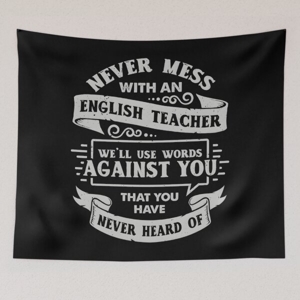 Item preview, Never Mess With An English Teacher designed and sold by krxlqsxnxyy69.