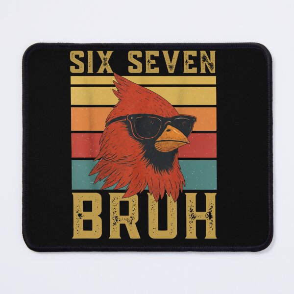 Item preview, Funny Cardinal Six Seven Bruh Shirt designed and sold by LashondaGreen89.