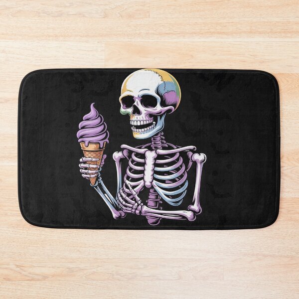 Item preview, Summerween Vibes Skeleton Ice Cream designed and sold by AvagondaMind.