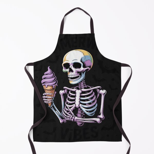 Item preview, Summerween Vibes Skeleton Ice Cream designed and sold by AvagondaMind.