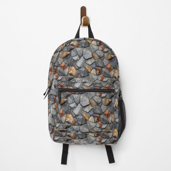 Item preview, Geometric Rusty Stone and Concrete Pattern designed and sold by NTGUILTY.