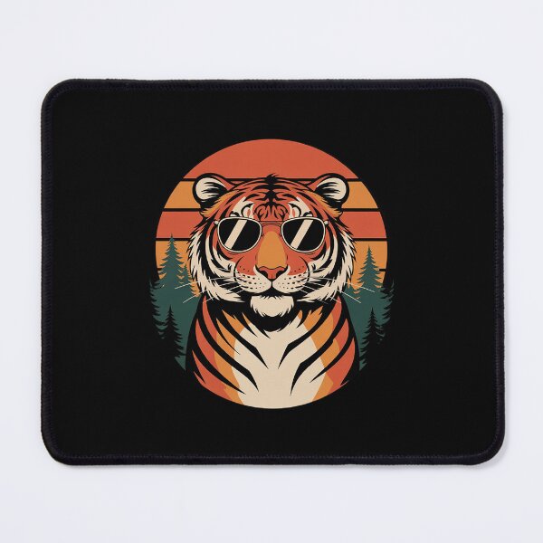 Item preview, Cool Tiger With sunglasses Forest Lover designed and sold by MathisBellanger.