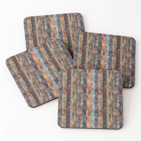 Item preview, Rustic Distressed Multicolored Wood Plank Pattern designed and sold by NTGUILTY.