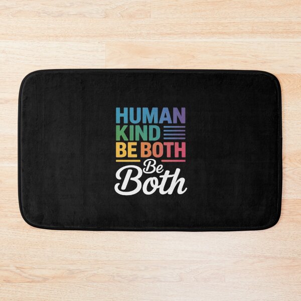 Item preview, Human Kind Be Both LGBTQ Ally Pride Rainbow Positive Message  designed and sold by CombatTask.