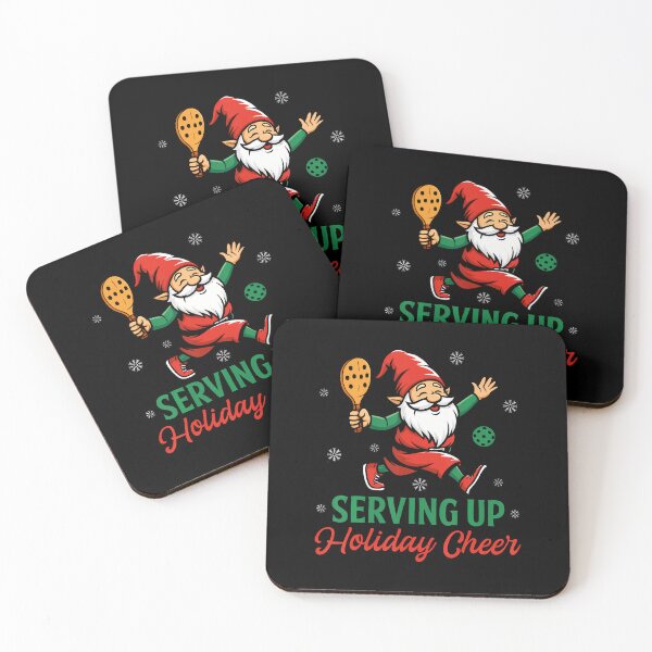 Item preview, Serving Up Cheer Funny Pickleball Gnome designed and sold by elihletoriong.