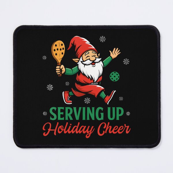Item preview, Serving Up Cheer Funny Pickleball Gnome designed and sold by elihletoriong.