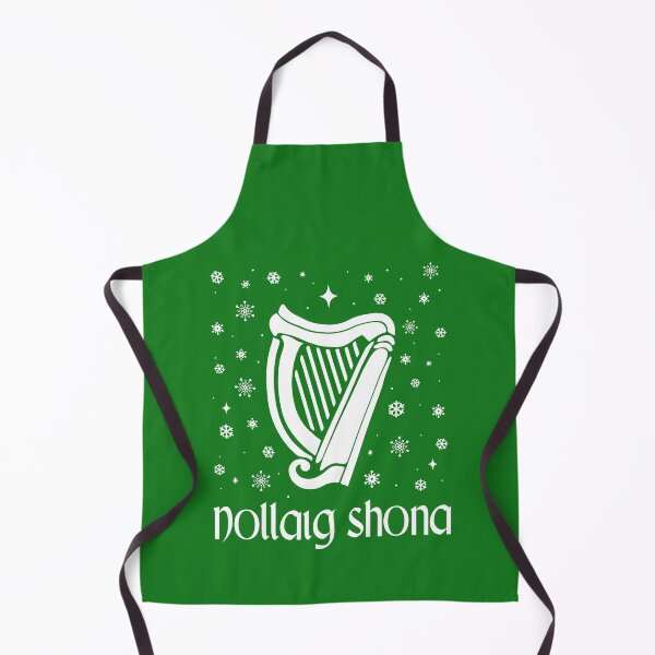 Item preview, Nollaig Shona Gaelic Happy Christmas Irish Eire Celtic Harp Matching Couple Family designed and sold by Bad Kitty Designz.