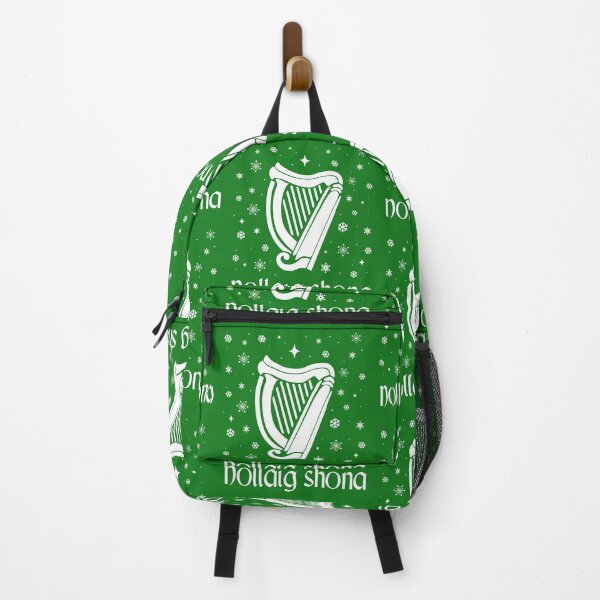 Item preview, Nollaig Shona Gaelic Happy Christmas Irish Eire Celtic Harp Matching Couple Family designed and sold by Bad Kitty Designz.