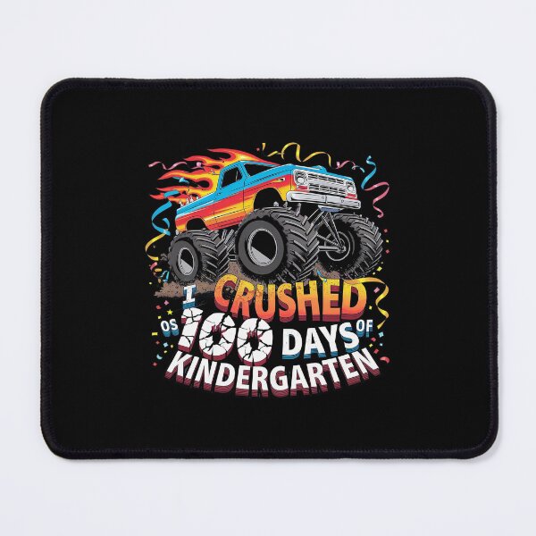 Item preview, I Crushed 100 Days of Kindergarten Boys designed and sold by MicanCuteStore.