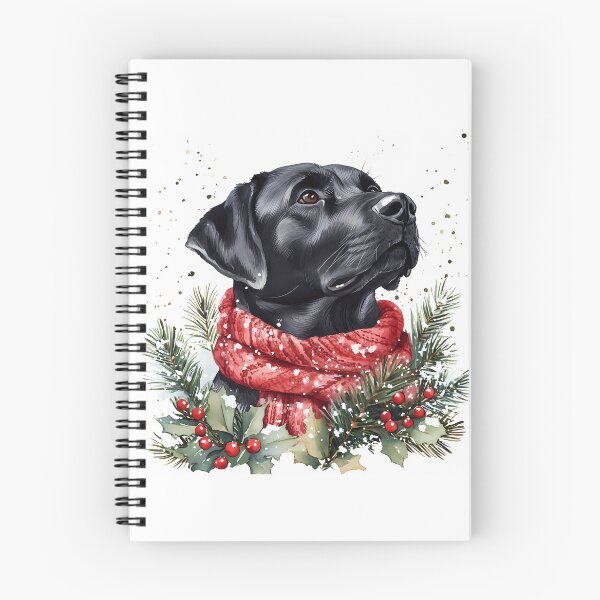 Item preview, Festive Black Lab designed and sold by rmcbuckeye.