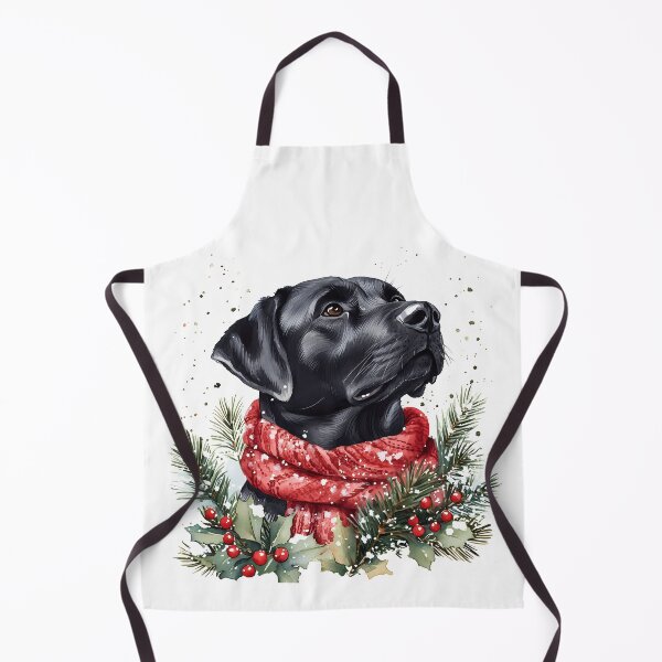 Item preview, Festive Black Lab designed and sold by rmcbuckeye.