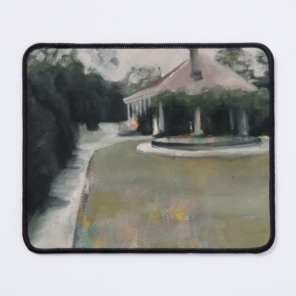 Item preview, Katoomba Front Garden with Pond Oil Painting designed and sold by yukimoonlet.