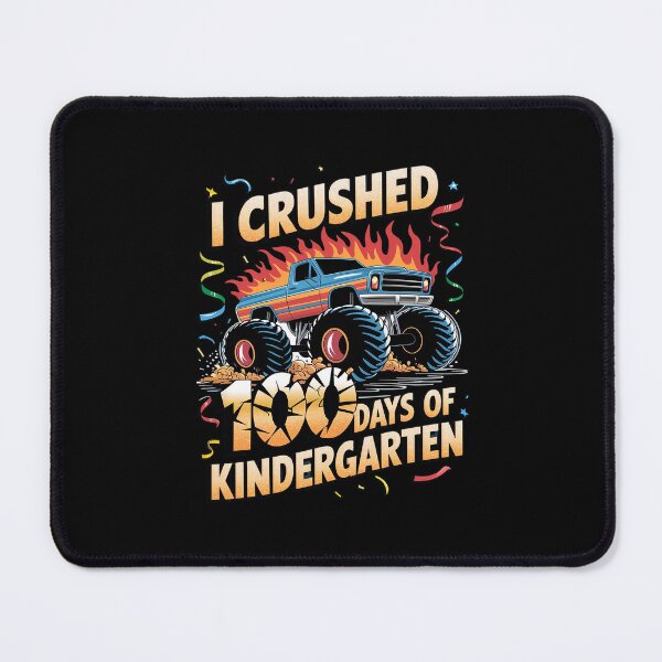Item preview, I Crushed 100 Days of Kindergarten Boys designed and sold by MicanCuteStore.