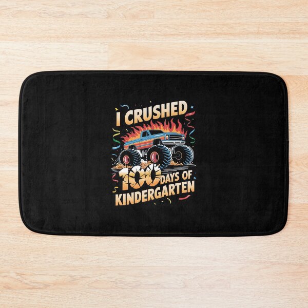 Item preview, I Crushed 100 Days of Kindergarten Boys  designed and sold by MicanCuteStore.