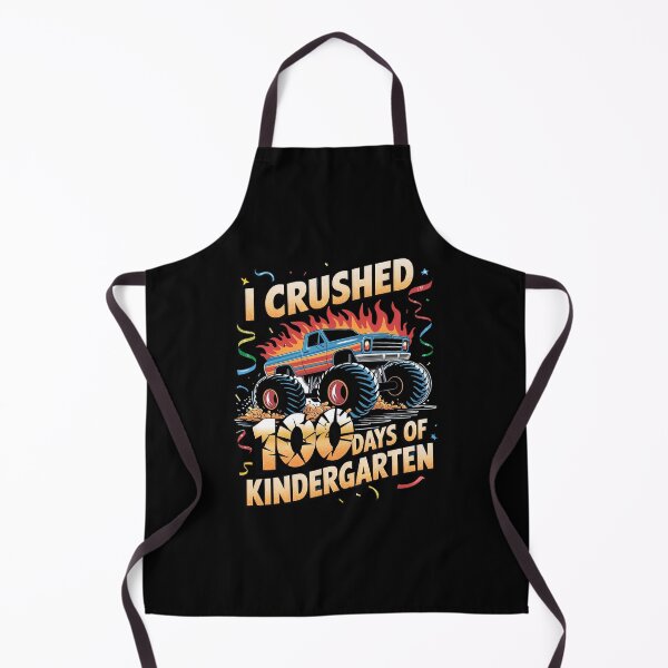 Item preview, I Crushed 100 Days of Kindergarten Boys designed and sold by MicanCuteStore.