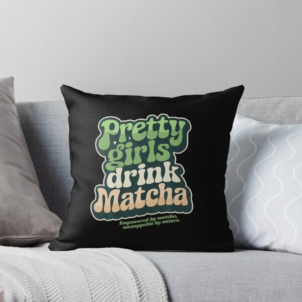 Item preview, Pretty Girls Drink Matcha Retro 60S 70S Matcha Lovers designed and sold by elihletoriong.