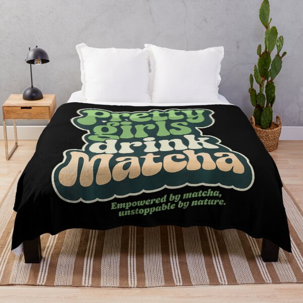 Item preview, Pretty Girls Drink Matcha Retro 60S 70S Matcha Lovers designed and sold by elihletoriong.