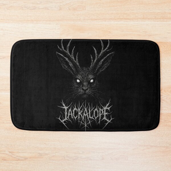 Item preview, Jackalope Scratch Art – Dark Grunge Style Mythical Creature designed and sold by Mortisigil.