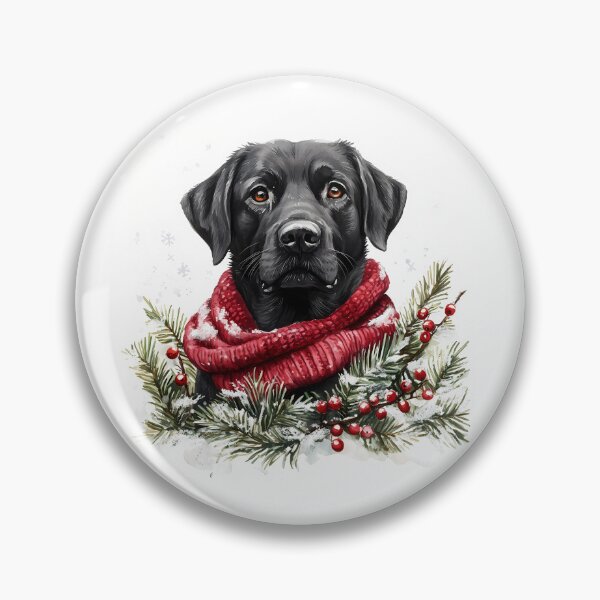 Item preview, Festive Black Lab designed and sold by rmcbuckeye.