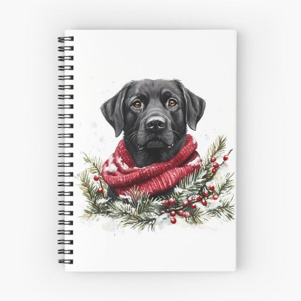Item preview, Festive Black Lab designed and sold by rmcbuckeye.