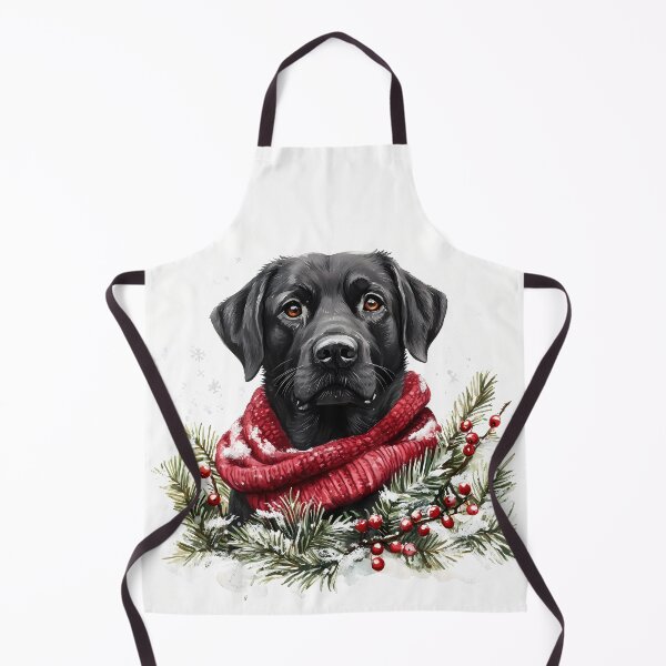 Item preview, Festive Black Lab designed and sold by rmcbuckeye.