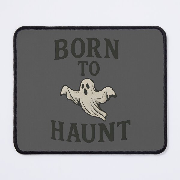 Item preview, Born To Haunt – Cute Ghost Gothic Halloween Minimal Spooky Design designed and sold by The Spooky Duck.