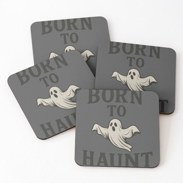 Item preview, Born To Haunt – Cute Ghost Gothic Halloween Minimal Spooky Design designed and sold by The Spooky Duck.