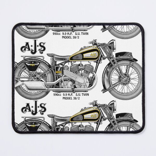 Item preview, AJS 990cc V TWIN BIKE MOTORCYCLE designed and sold by The-man-who-never-was.