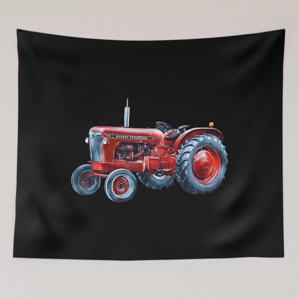 Item preview, Masey Ferguson Tractors 365 Tractor Farming Print designed and sold by TashiaJerrie.