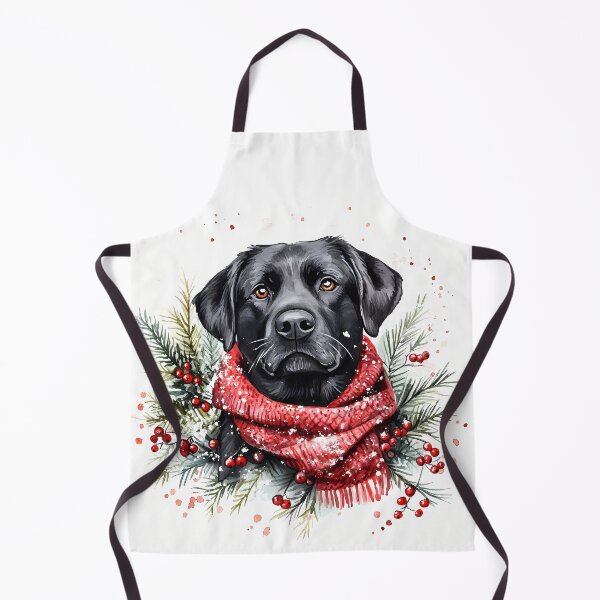 Item preview, Festive Black Lab designed and sold by rmcbuckeye.