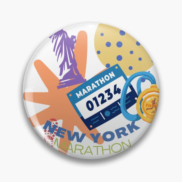 Item preview, New York 26.2 Marathon Runner – Distance Running Inspired Design designed and sold by HAPPICHEST.